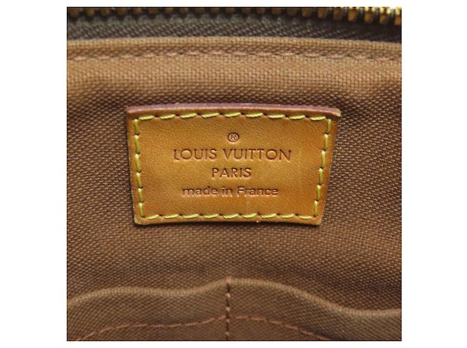 Borsa Tote Palermo PM di Louis Vuitton Marrone Monogramma - vista 6