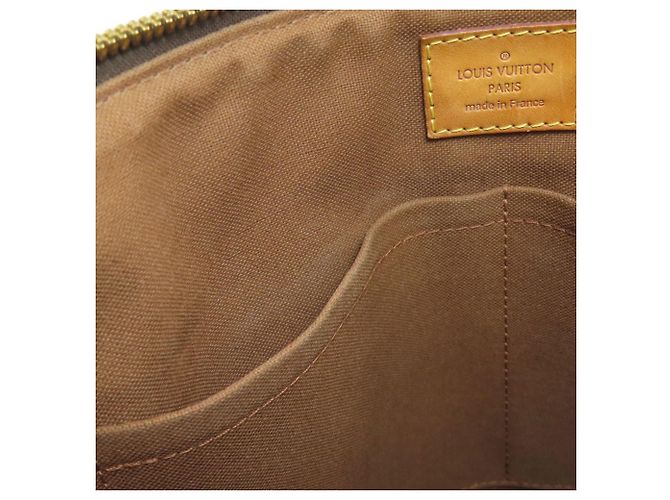 Borsa Tote Palermo PM di Louis Vuitton Marrone Monogramma - vista 9