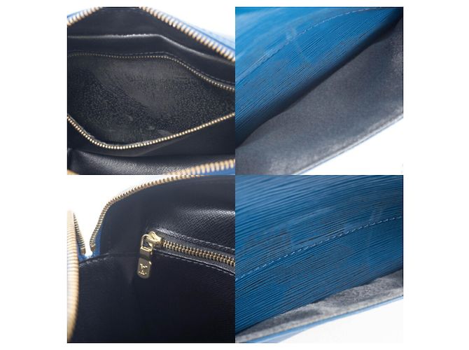 Borsa a Spalla Trocadero 27 di Louis Vuitton Blu - vista 14