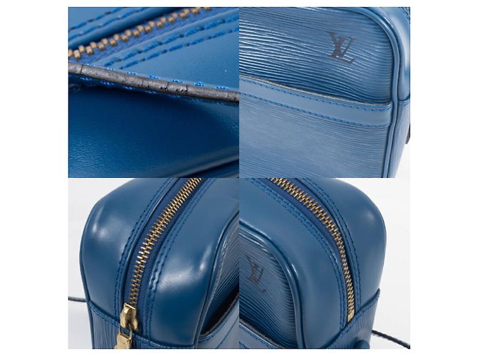 Borsa a Spalla Trocadero 27 di Louis Vuitton Blu - vista 19