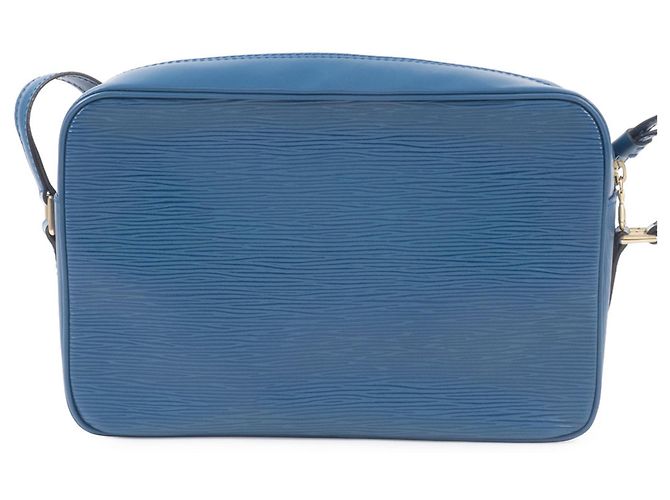 Borsa a Spalla Trocadero 27 di Louis Vuitton Blu - vista 3