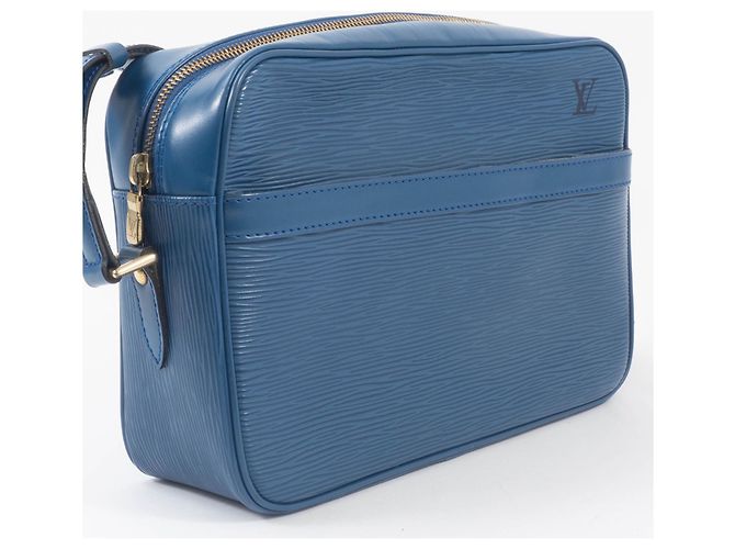 Borsa a Spalla Trocadero 27 di Louis Vuitton Blu - vista 8