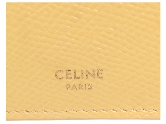 Céline Billetera bi-fold Celine amarilla Amarillo - vista 8