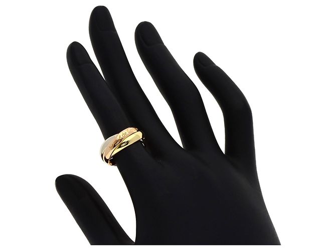 Anello Trinity di Cartier Giallo - vista 5