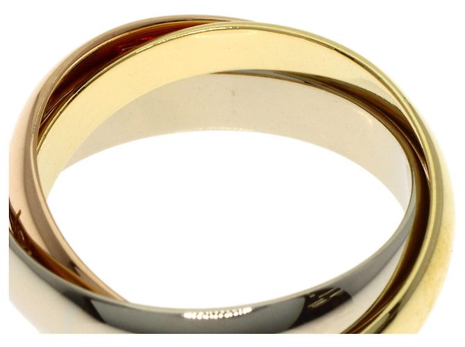 Anello Trinity di Cartier Giallo - vista 6