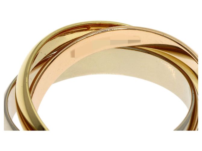Anello Trinity di Cartier Giallo - vista 7