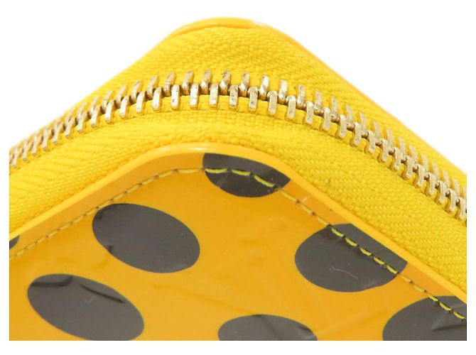 Carteira Zippy Louis Vuitton M91571 Preto Amarelo - vista 13