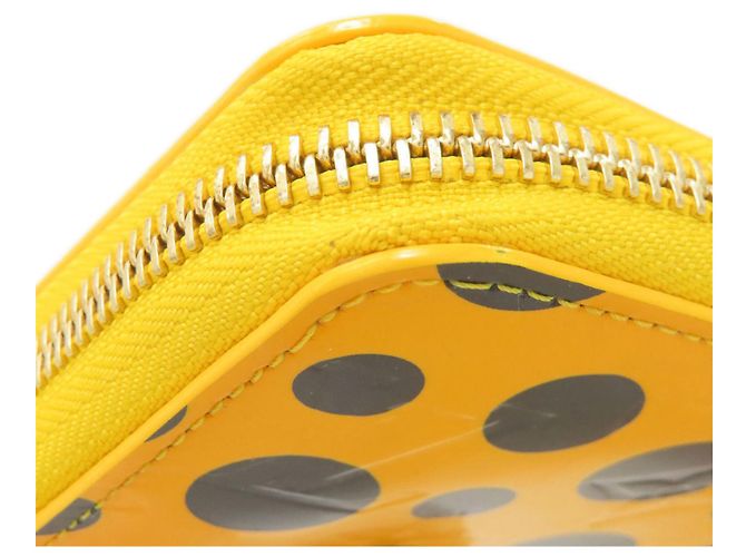 Carteira Zippy Louis Vuitton M91571 Preto Amarelo - vista 14