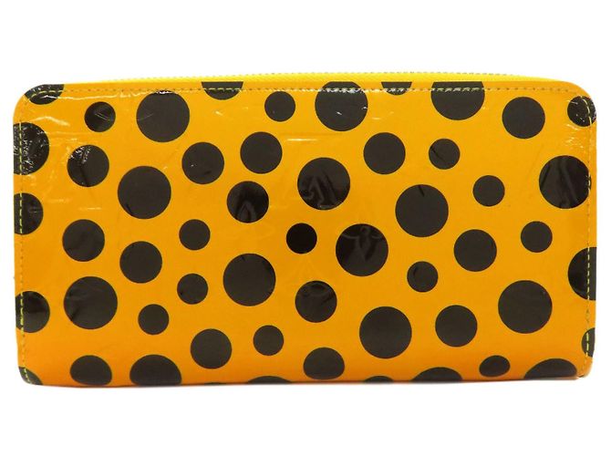 Carteira Zippy Louis Vuitton M91571 Preto Amarelo - vista 2