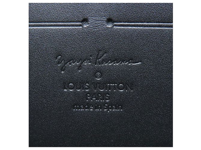 Carteira Zippy Louis Vuitton M91571 Preto Amarelo - vista 6