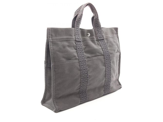 Borsa Tote Herline MM di Hermès Marrone - vista 2