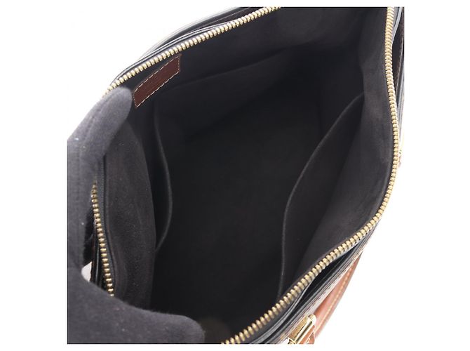Borsa Pallas Louis Vuitton Marrone Nero Monogramma - vista 3