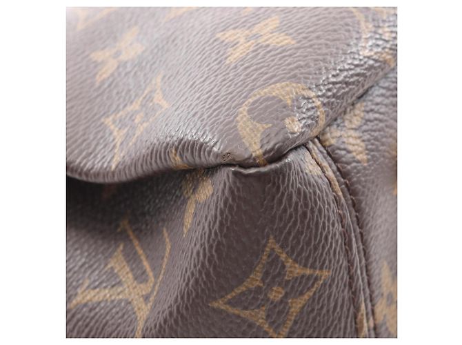 Borsa Pallas Louis Vuitton Marrone Nero Monogramma - vista 8