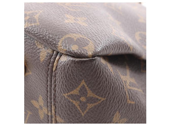 Borsa Pallas Louis Vuitton Marrone Nero Monogramma - vista 9