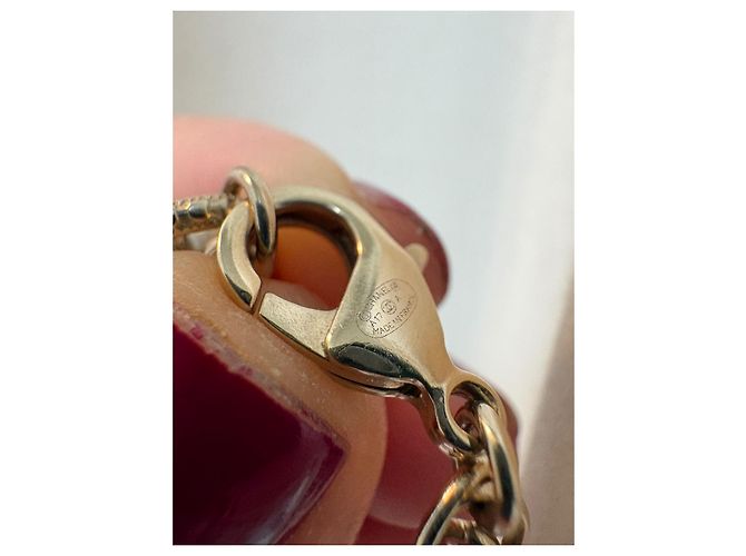 Coco Crush Collana Chanel oro metallo perle D'oro - vista 6
