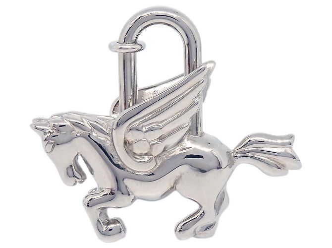 Cadena Metal Hermès Argento - vista 2