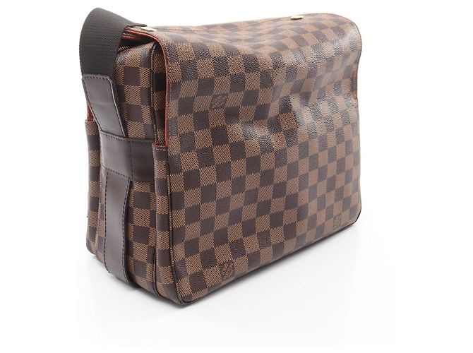 Borsa a Spalla Naviglio Louis Vuitton Marrone - vista 2