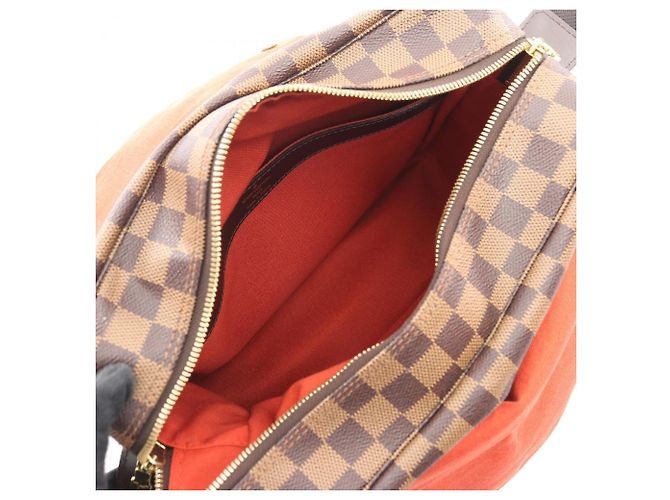 Borsa a Spalla Naviglio Louis Vuitton Marrone - vista 3