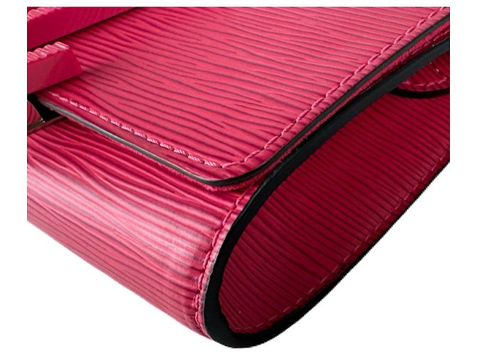 Borsa a Spalla Pochette in Pelle Epi Louis Vuitton Rosa - vista 10