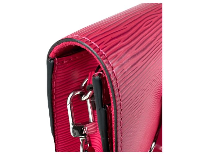 Borsa a Spalla Pochette in Pelle Epi Louis Vuitton Rosa - vista 7