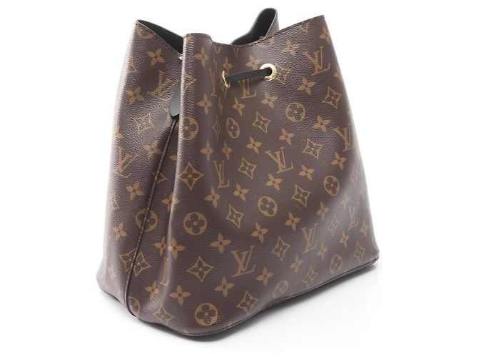 Néonoé Borsa a Spalla NeoNoe Louis Vuitton Marrone Nero - vista 2