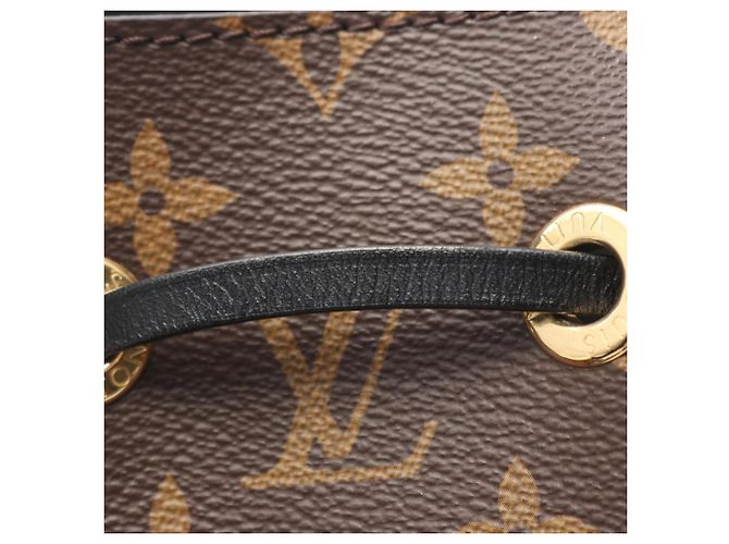 Néonoé Borsa a Spalla NeoNoe Louis Vuitton Marrone Nero - vista 7