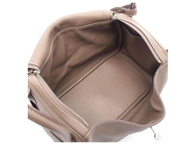 Bolsa de Ombro Hermès Lindy 30 Marrom - vista 3