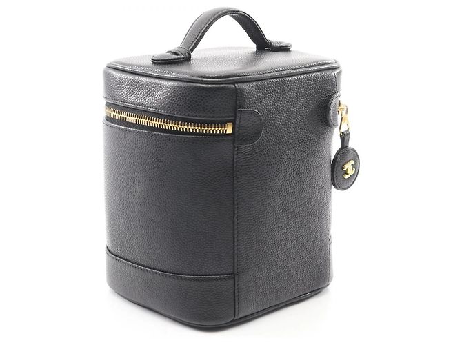 Chanel Coco Mark Handbag in Black Leather - view 2