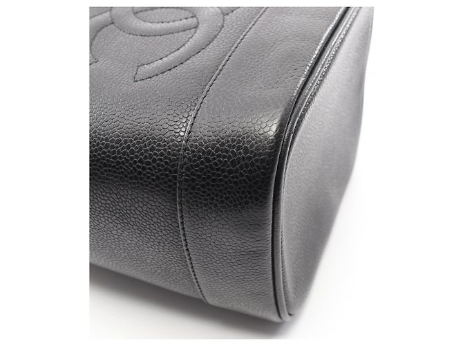 Chanel Coco Mark Handbag in Black Leather - view 7