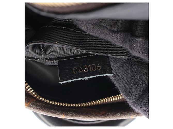 Zaino/borsa Palm Springs Mini di Louis Vuitton Marrone Nero - vista 5