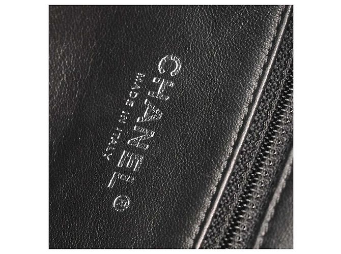 Chanel Waterfall Sequins with Leather Mini Black - view 4