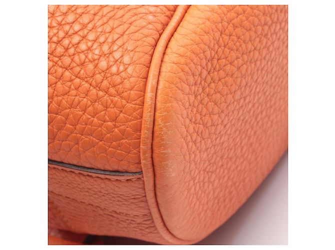 Hermès Borsa a Spalla Hermes Market PM in Arancione - vista 10