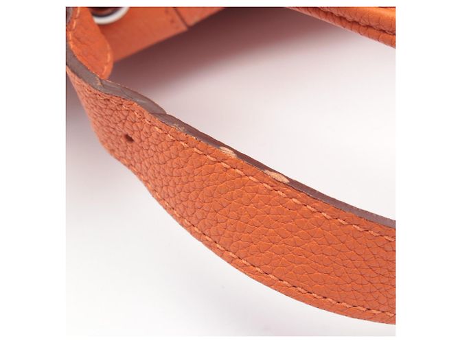 Hermès Borsa a Spalla Hermes Market PM in Arancione - vista 9