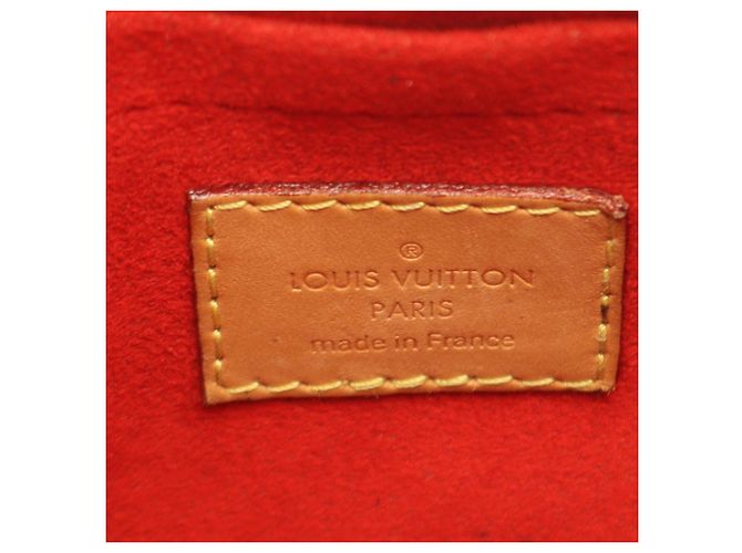 Borsa Pallas BB Louis Vuitton Marrone Rosso Fuschia - vista 4