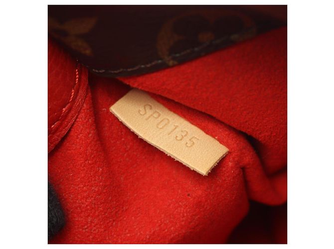 Borsa Pallas BB Louis Vuitton Marrone Rosso Fuschia - vista 5