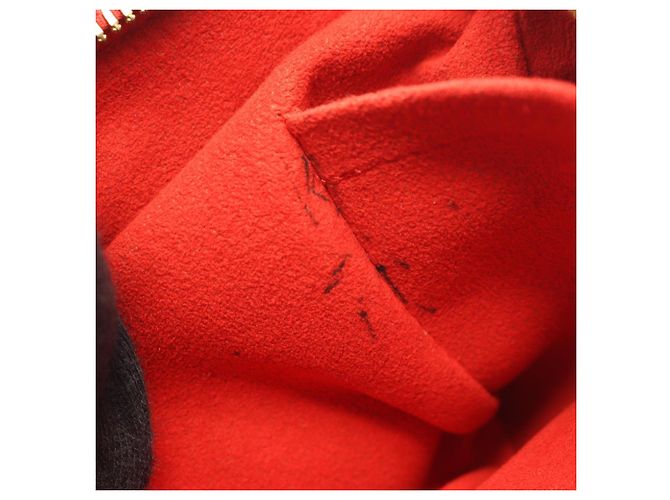 Borsa Pallas BB Louis Vuitton Marrone Rosso Fuschia - vista 6