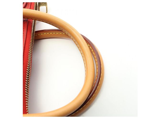 Borsa Pallas BB Louis Vuitton Marrone Rosso Fuschia - vista 7