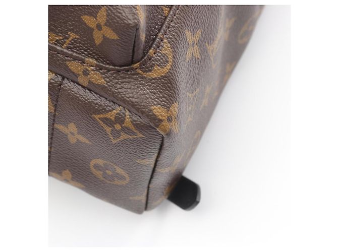 Zaino/borsa Palm Springs PM di Louis Vuitton Marrone Nero - vista 6