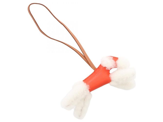 Buddy Charm Hermès Capucines Braun Weiß Rot - Ansicht 2