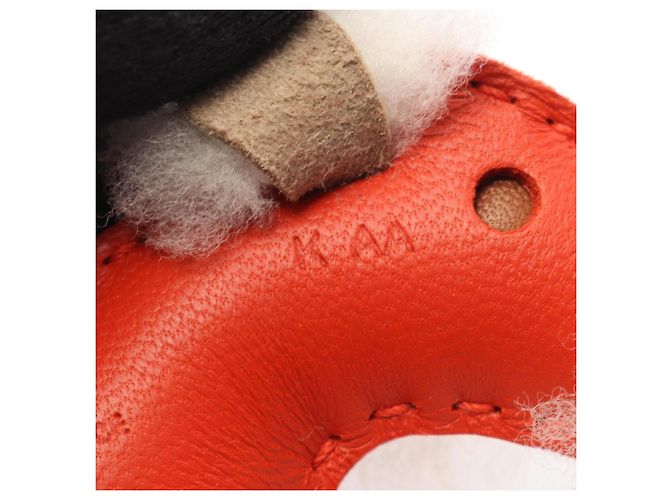 Buddy Charm Hermès Capucines Braun Weiß Rot - Ansicht 4