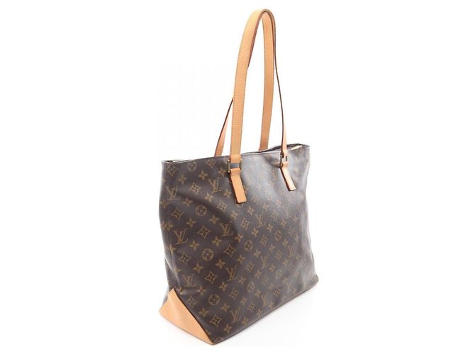 Borsa Tote Cabas Mezzo Louis Vuitton Marrone - vista 2