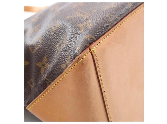 Borsa Tote Cabas Mezzo Louis Vuitton Marrone - vista 8