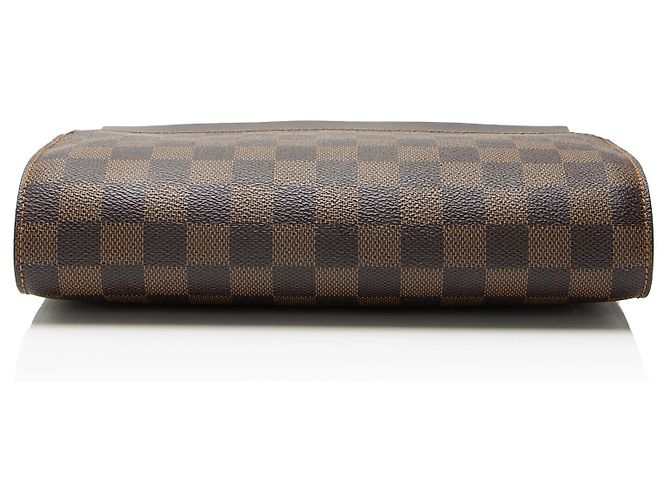 Clutch Saint Louis Damier Ebene Vintage Louis Vuitton Marrom - vista 4
