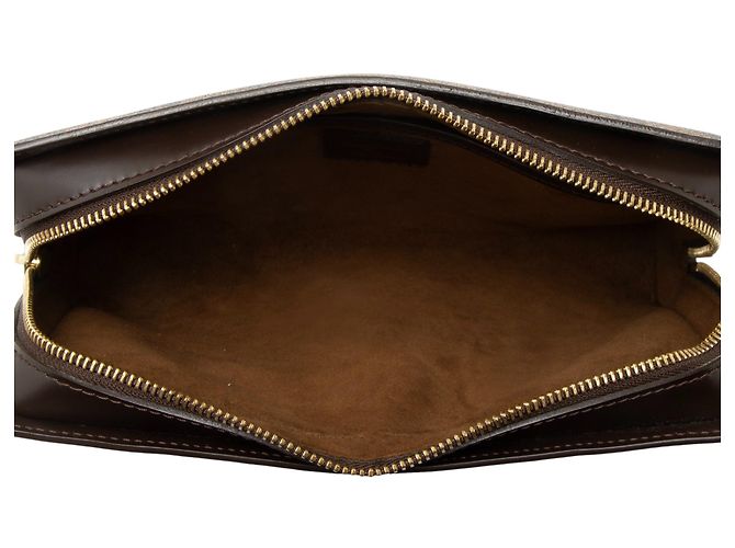 Clutch Saint Louis Damier Ebene Vintage Louis Vuitton Marrom - vista 7