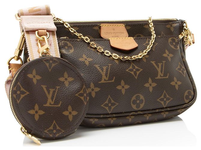 Multi Pochette Multi-Pochette Accessoires aus Monogramm-Canvas von Louis Vuitton Braun - Ansicht 2