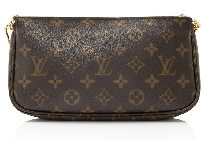 Multi Pochette Multi-Pochette Accessoires aus Monogramm-Canvas von Louis Vuitton Braun - Ansicht 3