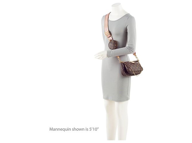 Multi Pochette Multi-Pochette Accessoires aus Monogramm-Canvas von Louis Vuitton Braun - Ansicht 5