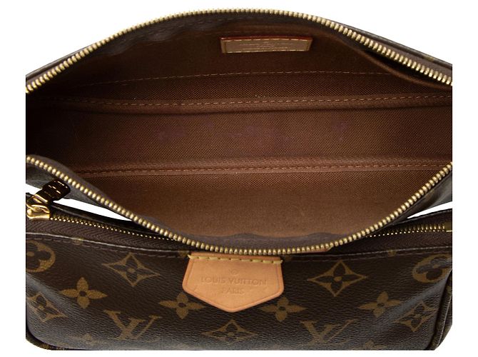 Multi Pochette Multi-Pochette Accessoires aus Monogramm-Canvas von Louis Vuitton Braun - Ansicht 6