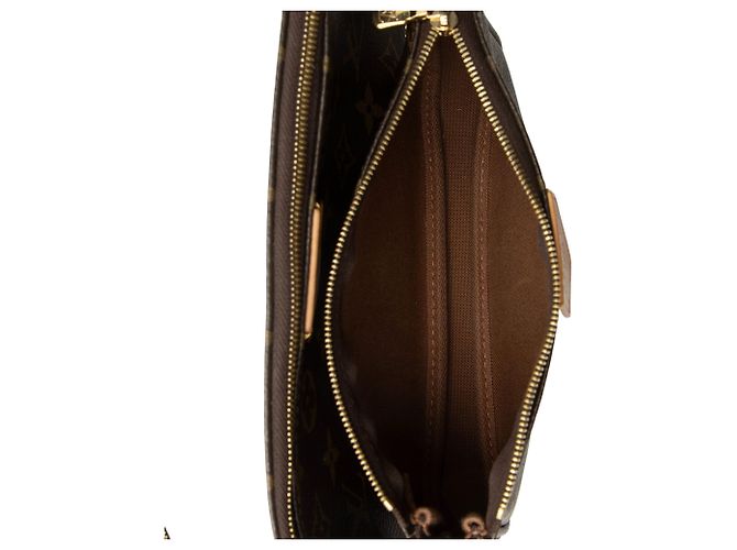 Multi Pochette Multi-Pochette Accessoires aus Monogramm-Canvas von Louis Vuitton Braun - Ansicht 7