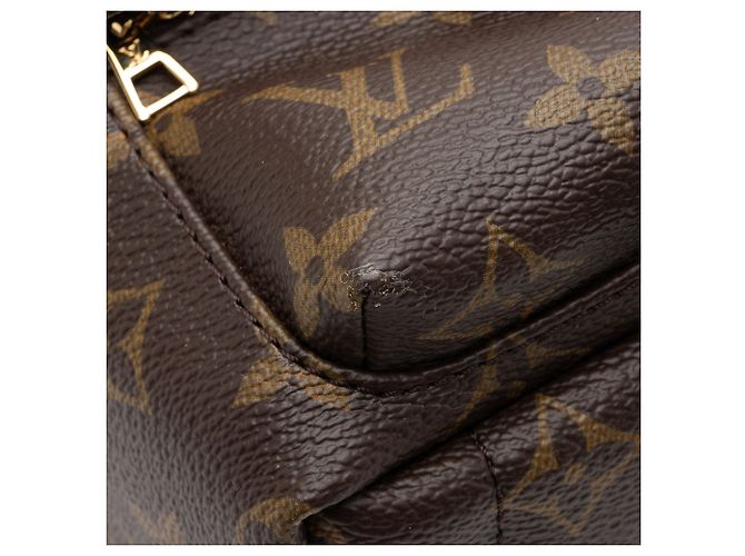 Louis Vuitton Monogram Canvas Palm Springs Mini Rucksack Schwarz - Ansicht 10